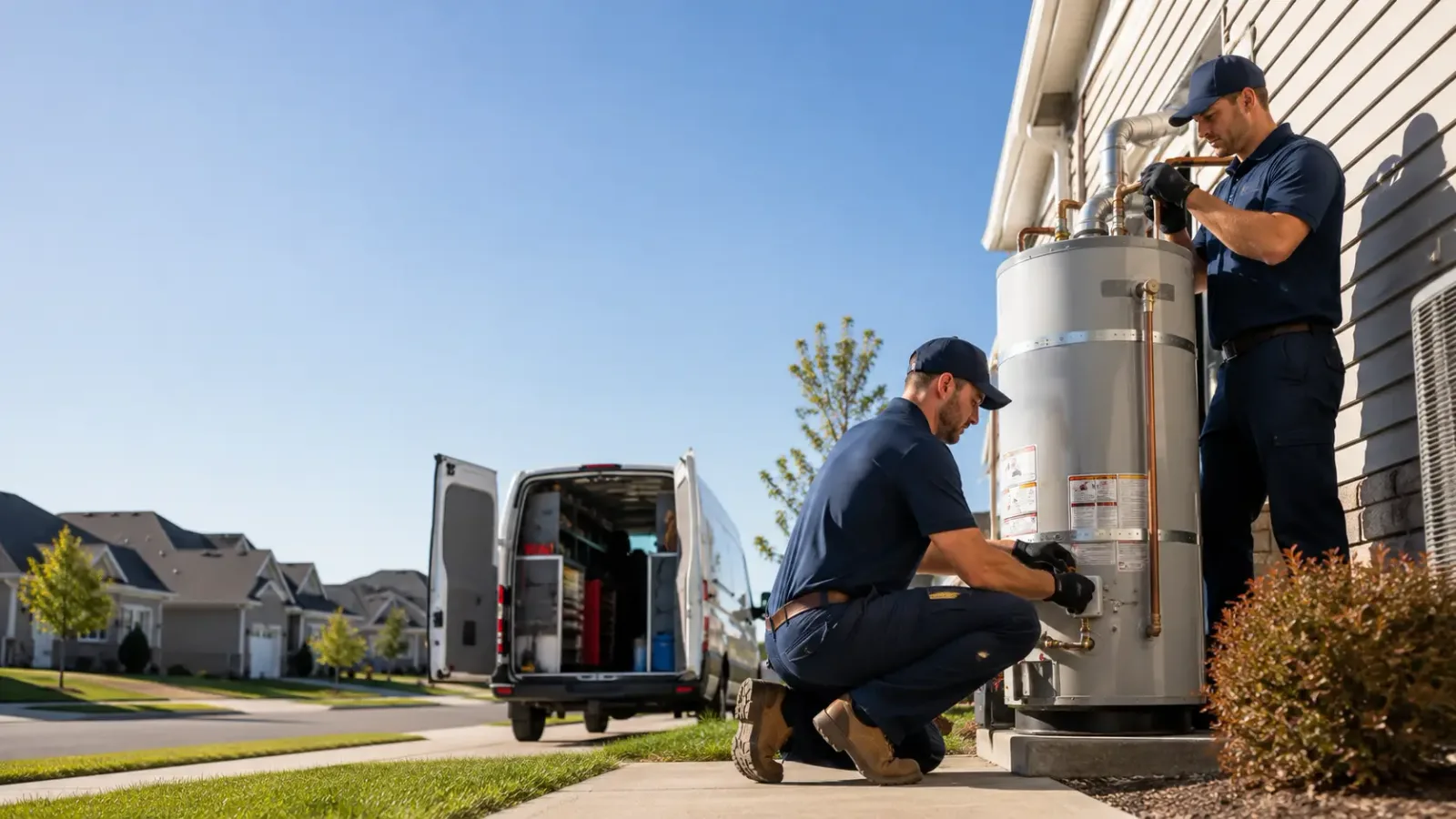 Water Heater Installation in Rowena, TX